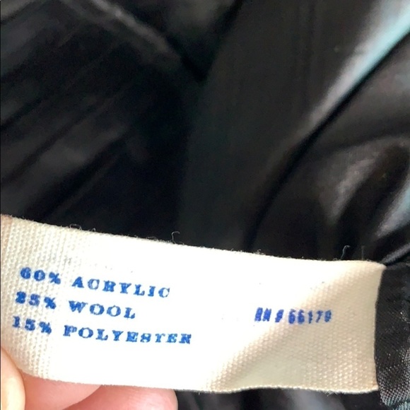 Leifsdottir Black Pleated Crochet Overlay knee length skirt a line  8 - Picture 7 of 8